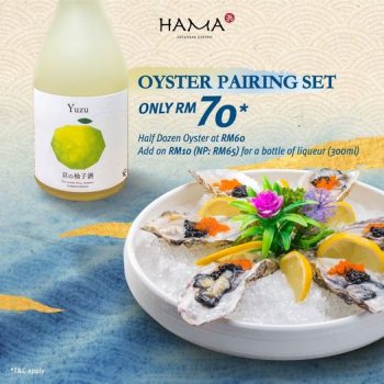 Hama-Japanese-Dining-Oyster-Pairing-Set-350x350 - Beverages Food , Restaurant & Pub Kuala Lumpur Promotions & Freebies Selangor Sushi 