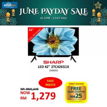 HomePro-June-Payday-Sale-1-350x350 - Electronics & Computers Furniture Home & Garden & Tools Home Appliances Home Decor Johor Kedah Kelantan Kitchen Appliances Kuala Lumpur Malaysia Sales Melaka Negeri Sembilan Online Store Pahang Penang Perak Perlis Putrajaya Sabah Sarawak Selangor Terengganu 