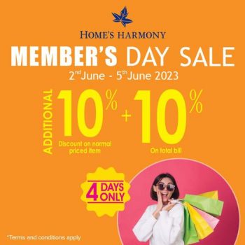 Homes-Harmony-Members-Day-Sale-350x350 - Beddings Furniture Home & Garden & Tools Home Decor Home Hardware Johor Kedah Kelantan Kitchenware Kuala Lumpur Malaysia Sales Melaka Negeri Sembilan Pahang Penang Perak Perlis Putrajaya Sabah Sarawak Selangor Terengganu 