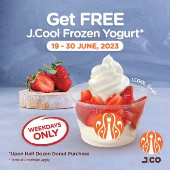 J.CO-Free-J.Cool-Frozen-Yogurt-Promo-350x350 - Beverages Food , Restaurant & Pub Promotions & Freebies Terengganu 