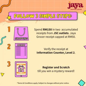 Jaya-Shopping-Centre-Scratch-Till-You-Win-Promotion-1-350x350 - Others Promotions & Freebies Selangor 