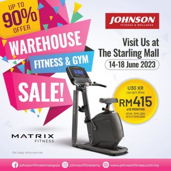 Johnson-Fitness-Warehouse-Sale-at-The-Starling-Mall-1-350x350 - Fitness Selangor Sports,Leisure & Travel Warehouse Sale & Clearance in Malaysia 