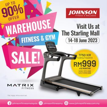 Johnson-Fitness-Warehouse-Sale-at-The-Starling-Mall-2-350x350 - Fitness Selangor Sports,Leisure & Travel Warehouse Sale & Clearance in Malaysia 