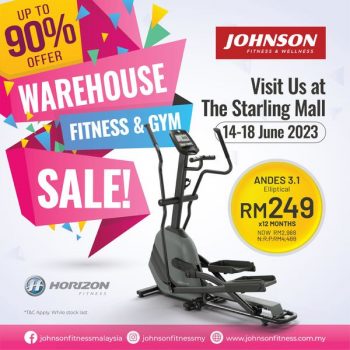 Johnson-Fitness-Warehouse-Sale-at-The-Starling-Mall-3-350x350 - Fitness Selangor Sports,Leisure & Travel Warehouse Sale & Clearance in Malaysia 