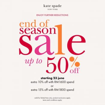 Kate-Spade-End-Of-Season-Sale-at-Suria-KLCC-350x350 - Bags Fashion Accessories Fashion Lifestyle & Department Store Kuala Lumpur Malaysia Sales Selangor 