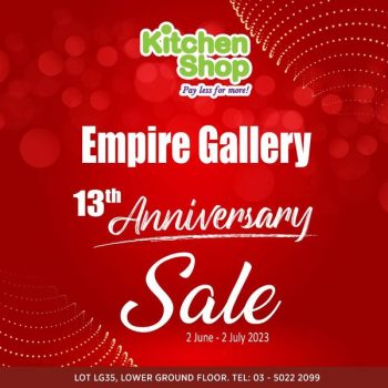 Kitchen-Shop-13th-Anniversary-Sale-350x350 - Home & Garden & Tools Kitchenware Malaysia Sales Selangor 