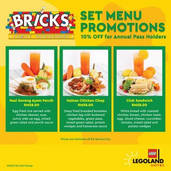 LEGOLAND-Bricks-Family-Restaurant-Set-Menu-Promotion-350x350 - Beverages Food , Restaurant & Pub Johor Promotions & Freebies 