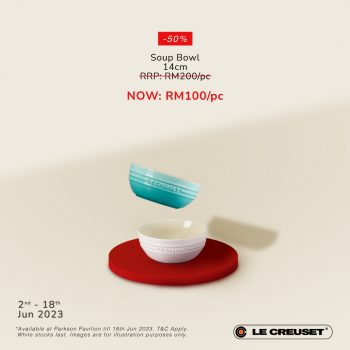 Le-Creuset-Incredible-Deals-at-Parkson-Pavilion-5-350x350 - Home & Garden & Tools Kitchenware Kuala Lumpur Promotions & Freebies Selangor 