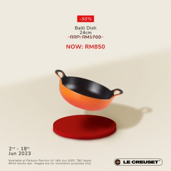 Le-Creuset-Incredible-Deals-at-Parkson-Pavilion-8-350x350 - Home & Garden & Tools Kitchenware Kuala Lumpur Promotions & Freebies Selangor 