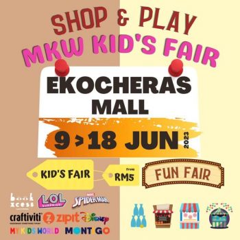 MKW-Kids-Fair-at-Ekocheras-Mall-350x350 - Baby & Kids & Parenting Children Fashion Events & Fairs Kuala Lumpur Selangor 