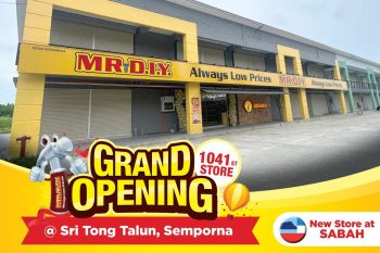 MR-DIY-Opening-Giveaways-at-Sri-Tong-Talun-Semporna-350x233 - Others Promotions & Freebies Sabah 