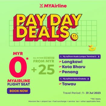 MYAirline-Payday-Sale-1-350x350 - Air Fare Johor Kedah Kelantan Kuala Lumpur Malaysia Sales Melaka Negeri Sembilan Online Store Pahang Penang Perak Perlis Putrajaya Sabah Sarawak Selangor Sports,Leisure & Travel Terengganu Travel Packages 