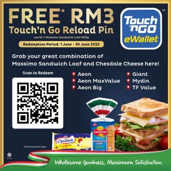 Massimo-Bread-Special-Deal-with-Touch-n-Go-350x350 - eWallet & Digital Currency Johor Kedah Kelantan Kuala Lumpur Melaka Negeri Sembilan Others Pahang Penang Perak Perlis Promotions & Freebies Putrajaya Sabah Sarawak Selangor Terengganu 