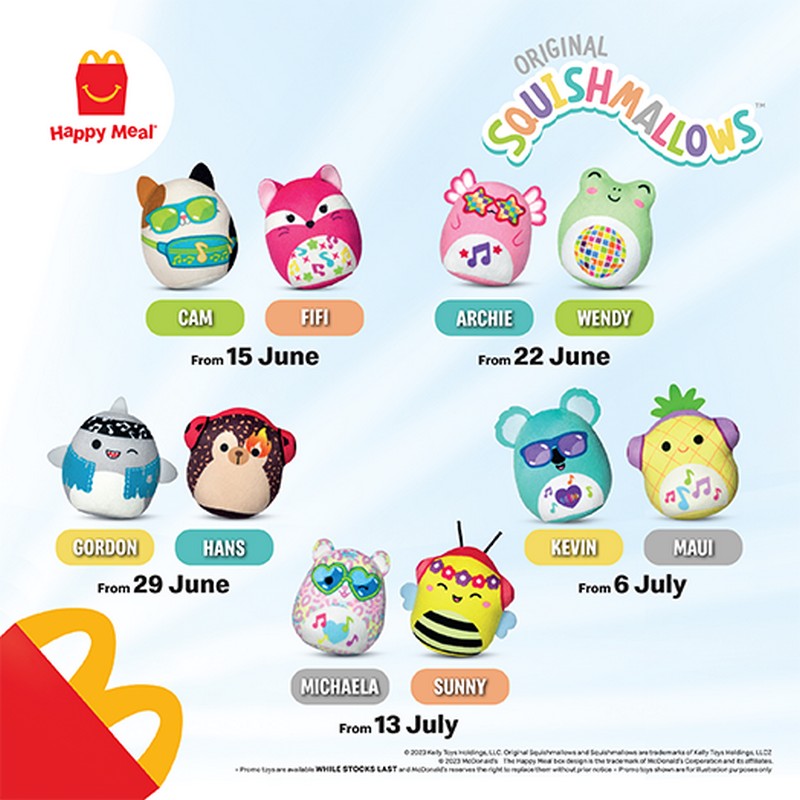 15 Jun13 Jul 2023 McDonald’s Happy Meals Promo