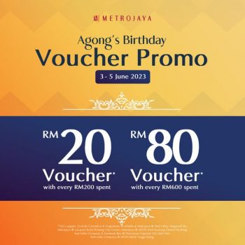 Metrojaya-Agong-Birthday-Voucher-Promo-350x350 - Johor Kedah Kelantan Kuala Lumpur Melaka Negeri Sembilan Others Pahang Penang Perak Perlis Promotions & Freebies Putrajaya Sabah Sarawak Selangor Terengganu 