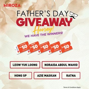 Miroza-Fathers-Day-Giveaway-350x350 - Events & Fairs Johor Kedah Kelantan Kuala Lumpur Melaka Negeri Sembilan Others Pahang Penang Perak Perlis Putrajaya Sabah Sarawak Selangor Terengganu 
