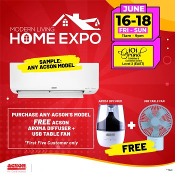Modern-Living-Home-Expo-at-IOI-City-Mall-11-350x350 - Computer Accessories Electronics & Computers Events & Fairs Home Appliances IT Gadgets Accessories Kitchen Appliances Putrajaya 