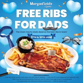 Morganfields-Fathers-Day-Father-Eat-For-Free-Promotion-1-350x350 - Beverages Food , Restaurant & Pub Kuala Lumpur Penang Promotions & Freebies Putrajaya Selangor 