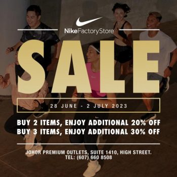 Nike-Factory-Store-Special-Sale-at-Johor-Premium-Outlets-350x350 - Apparels Fashion Accessories Fashion Lifestyle & Department Store Footwear Johor Malaysia Sales Sportswear 