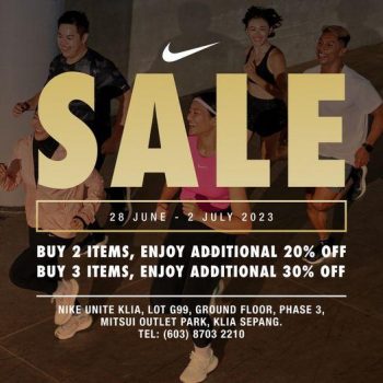 Nike-Unite-KLIA-June-Special-Sale-at-Mitsui-Outlet-Park-350x350 - Apparels Fashion Accessories Fashion Lifestyle & Department Store Malaysia Sales Selangor 