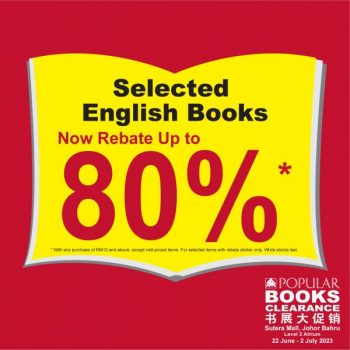 POPULAR-Book-Clearance-Sale-at-Sutera-Mall-Johor-Bahru-1-350x350 - Books & Magazines Johor Stationery Warehouse Sale & Clearance in Malaysia 