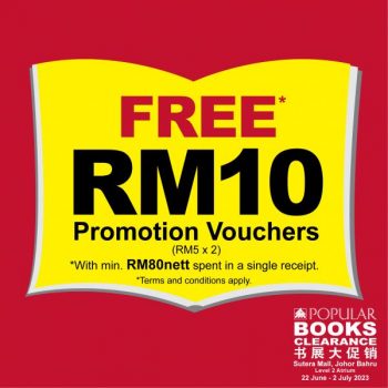 POPULAR-Book-Clearance-Sale-at-Sutera-Mall-Johor-Bahru-3-350x350 - Books & Magazines Johor Stationery Warehouse Sale & Clearance in Malaysia 