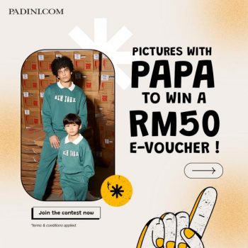Padini-Fathers-Day-Contest-350x350 - Apparels Events & Fairs Fashion Accessories Fashion Lifestyle & Department Store Johor Kedah Kelantan Kuala Lumpur Melaka Negeri Sembilan Online Store Pahang Penang Perak Perlis Putrajaya Sabah Sarawak Selangor Terengganu 