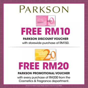 Parkson-1-Day-FREE-Voucher-Promotion-1-350x350 - Johor Kedah Kelantan Kuala Lumpur Melaka Negeri Sembilan Pahang Penang Perak Perlis Promotions & Freebies Putrajaya Sabah Sarawak Selangor Supermarket & Hypermarket Terengganu 