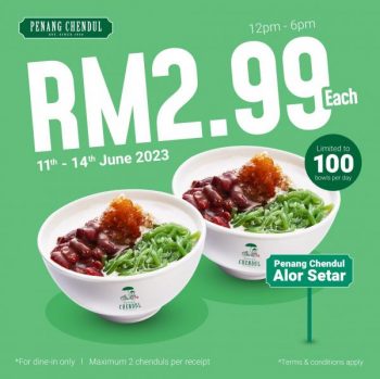 Penang-Chendul-Alor-Setar-RM2.99-Crazy-Promotion-350x349 - Beverages Food , Restaurant & Pub Kedah Promotions & Freebies 