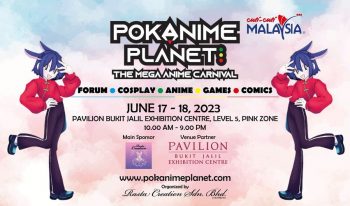 Pokanime-Planet-2023-at-Pavilion-Bukit-Jalil-350x206 17-18 Jun 2023: Pokanime Planet 2023 at Pavilion Bukit Jalil