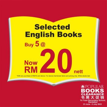 Popular-Book-Clearance-Sale-2-350x350 - Books & Magazines Sabah Stationery Warehouse Sale & Clearance in Malaysia 