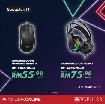 Popular-Book-Gaming-Gear-Promotion-1-350x349 - Books & Magazines Computer Accessories Electronics & Computers IT Gadgets Accessories Johor Kedah Kelantan Kuala Lumpur Melaka Negeri Sembilan Online Store Pahang Penang Perak Perlis Promotions & Freebies Putrajaya Sabah Sarawak Selangor Stationery Terengganu 