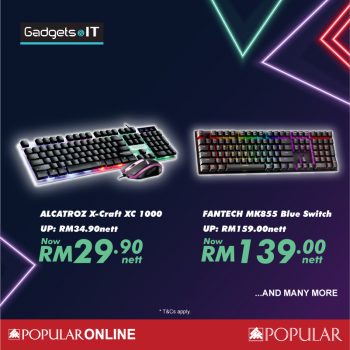 Popular-Book-Gaming-Gear-Promotion-4-350x350 - Books & Magazines Computer Accessories Electronics & Computers IT Gadgets Accessories Johor Kedah Kelantan Kuala Lumpur Melaka Negeri Sembilan Online Store Pahang Penang Perak Perlis Promotions & Freebies Putrajaya Sabah Sarawak Selangor Stationery Terengganu 