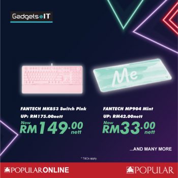 Popular-Book-Gaming-Gear-Promotion-5-350x350 - Books & Magazines Computer Accessories Electronics & Computers IT Gadgets Accessories Johor Kedah Kelantan Kuala Lumpur Melaka Negeri Sembilan Online Store Pahang Penang Perak Perlis Promotions & Freebies Putrajaya Sabah Sarawak Selangor Stationery Terengganu 