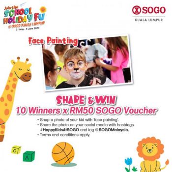 SOGO-School-Holiday-Fun-Activities-1-350x350 - Events & Fairs Kuala Lumpur Others Selangor 
