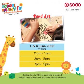 SOGO-School-Holiday-Fun-Activities-3-350x350 - Events & Fairs Kuala Lumpur Others Selangor 