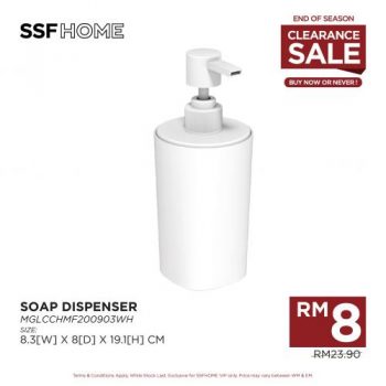 SSF-Bathroom-Accessories-Season-Clearance-Sale-6-350x350 - Home & Garden & Tools Johor Kedah Kelantan Kuala Lumpur Melaka Negeri Sembilan Pahang Penang Perak Perlis Putrajaya Sabah Sanitary & Bathroom Sarawak Selangor Terengganu Warehouse Sale & Clearance in Malaysia 