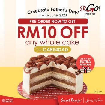 Secret-Recipe-Fathers-Day-Deal-350x350 - Beverages Food , Restaurant & Pub Johor Kedah Kelantan Kuala Lumpur Melaka Negeri Sembilan Pahang Penang Perak Perlis Promotions & Freebies Putrajaya Sabah Sarawak Selangor Terengganu 