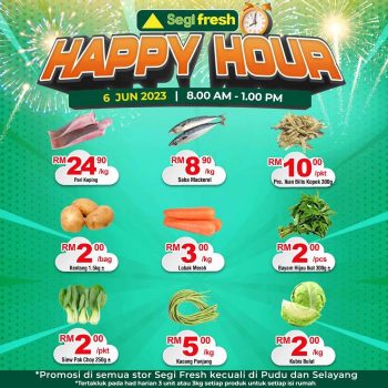 Segi-Fresh-Happy-Hour-Promotion-2-350x350 - Johor Kedah Kelantan Kuala Lumpur Melaka Negeri Sembilan Pahang Penang Perak Perlis Promotions & Freebies Putrajaya Sabah Sarawak Selangor Supermarket & Hypermarket Terengganu 