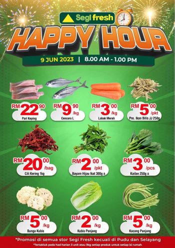 Segi-Fresh-Happy-Hour-Promotion-5-350x495 - Johor Kedah Kelantan Kuala Lumpur Melaka Negeri Sembilan Pahang Penang Perak Perlis Promotions & Freebies Putrajaya Sabah Sarawak Selangor Supermarket & Hypermarket Terengganu 