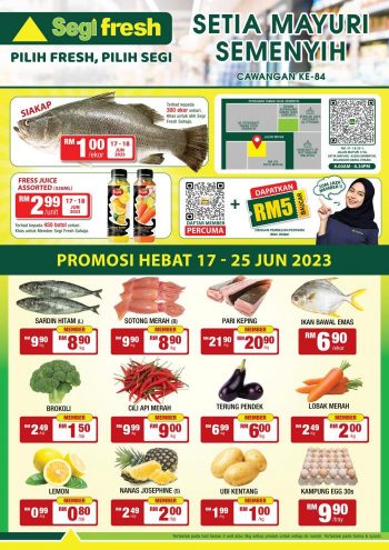 Segi-Fresh-Opening-Promotion-at-Setia-Mayuri-350x495 - Promotions & Freebies Selangor Supermarket & Hypermarket 