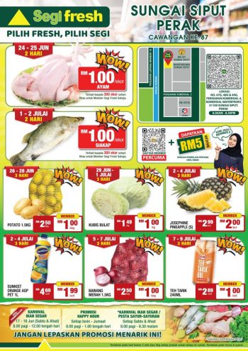 Segi-Fresh-Opening-Promotion-at-Sungai-Siput-350x495 - Perak Promotions & Freebies Supermarket & Hypermarket 