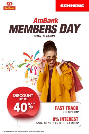 Senheng-AmBank-Members-Day-Promotion-350x524 - Electronics & Computers Home & Garden & Tools Home Appliances Johor Kedah Kelantan Kitchen Appliances Kitchenware Kuala Lumpur Melaka Negeri Sembilan Pahang Penang Perak Perlis Promotions & Freebies Putrajaya Sabah Sarawak Selangor Terengganu 