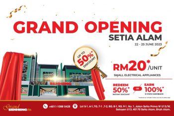 Senheng-Grand-Opening-Sale-at-Setia-Alam-350x234 - Malaysia Sales Selangor 