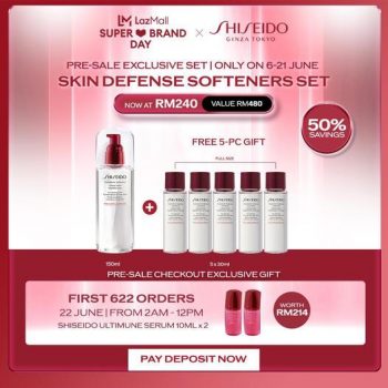 Shiseido-Lazada-Super-Brand-Day-Presale-350x350 - Beauty & Health Johor Kedah Kelantan Kuala Lumpur Malaysia Sales Melaka Negeri Sembilan Online Store Pahang Penang Perak Perlis Personal Care Putrajaya Sabah Sarawak Selangor Skincare Terengganu 