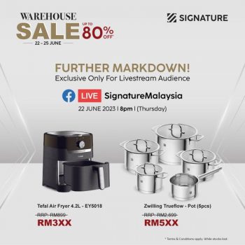 Signature-Warehouse-Sale-1-1-350x350 - Electronics & Computers Home Appliances Johor Kedah Kelantan Kitchen Appliances Kuala Lumpur Melaka Negeri Sembilan Pahang Penang Perak Perlis Putrajaya Sabah Sarawak Selangor Terengganu Warehouse Sale & Clearance in Malaysia 