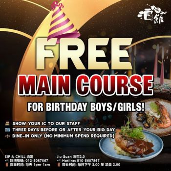 Sip-and-Chill-Puchong-Free-Main-Course-Deal-350x350 - Beverages Food , Restaurant & Pub Promotions & Freebies Selangor 