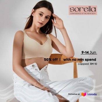 Sorella-Lazada-50-off-Promotion-350x350 - Fashion Accessories Fashion Lifestyle & Department Store Johor Kedah Kelantan Kuala Lumpur Lingerie Melaka Negeri Sembilan Pahang Penang Perak Perlis Promotions & Freebies Putrajaya Sabah Sarawak Selangor Terengganu Underwear 