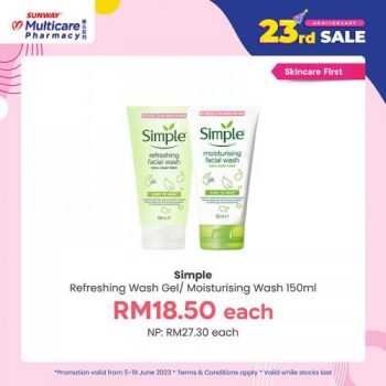 Sunway-Multicare-Pharmacy-23rd-Anniversary-Sale-Skincare-Promotion-1-350x350 - Beauty & Health Cosmetics Health Supplements Johor Kedah Kelantan Kuala Lumpur Melaka Negeri Sembilan Pahang Penang Perak Perlis Personal Care Promotions & Freebies Putrajaya Sabah Sarawak Selangor Skincare Terengganu 