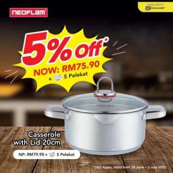TF-Value-Mart-5-OFF-Neoflam-Inox-Cookware-Collection-Promotion-3-350x350 - Johor Kedah Kelantan Kuala Lumpur Melaka Negeri Sembilan Pahang Penang Perak Perlis Promotions & Freebies Putrajaya Sabah Sarawak Selangor Supermarket & Hypermarket Terengganu 